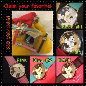 🎁”Thoughtful Mickey” bigface watch 4 colors